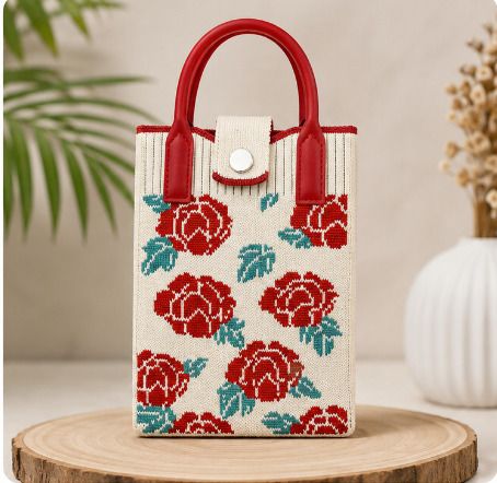 tocexy Floral Fashion Sling Bag Bow Sling-picture-16