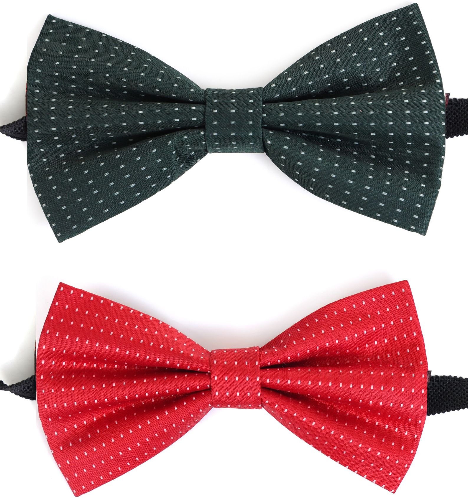 random stripe Bow Tie For men Polka Dots blue nevyblue Self Bow-picture-23