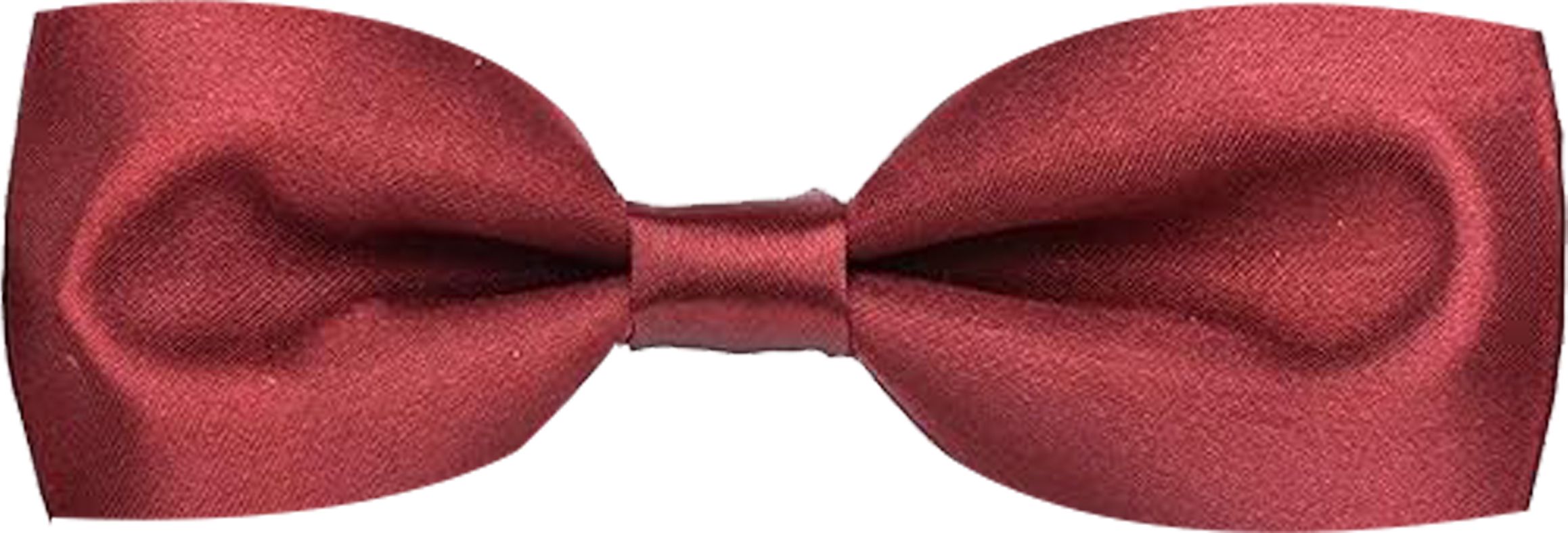 calixto Single Layer Bow Tie For Men and Boys Solid Maroon Color Self Bow-picture-13