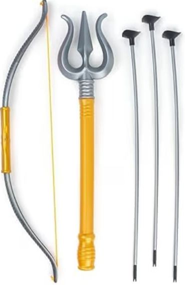 Shiva Bow and Arrow Set with Trishul & 3 Cross Bow-image-35