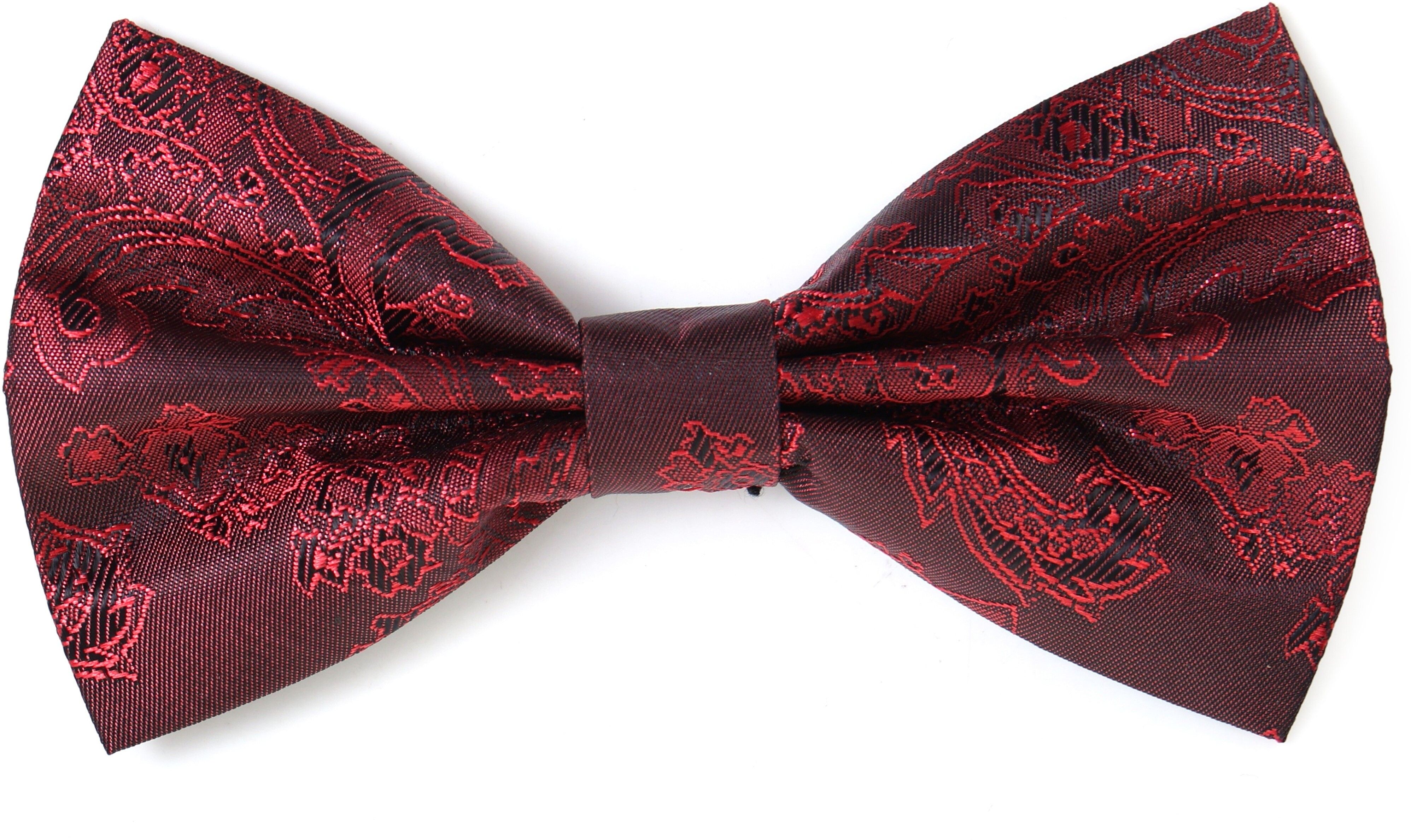 random stripe Bow Tie For men Printed Self Bow-picture-35