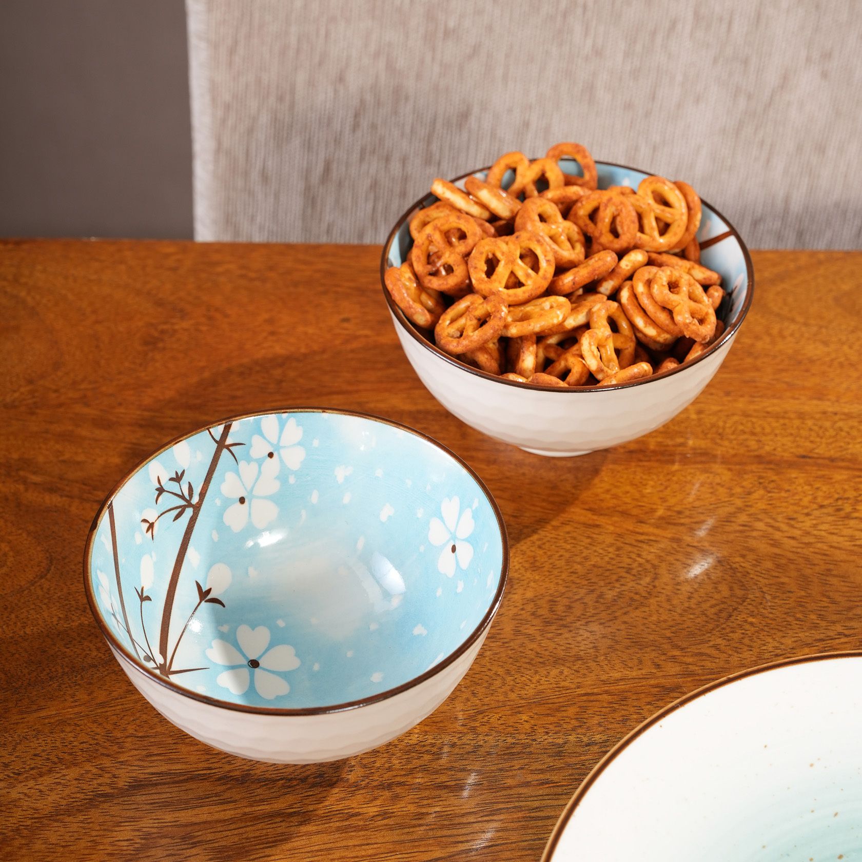 Ceramic Serving Bowl Cherry Blossom Ceramic Bowls-image-2