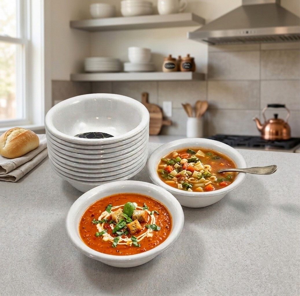 Melamine Vegetable Bowl Lightweight serving bowl Piece of 12 Perfect for Daily use, Size-(4 Inch/10 cm)-image-49