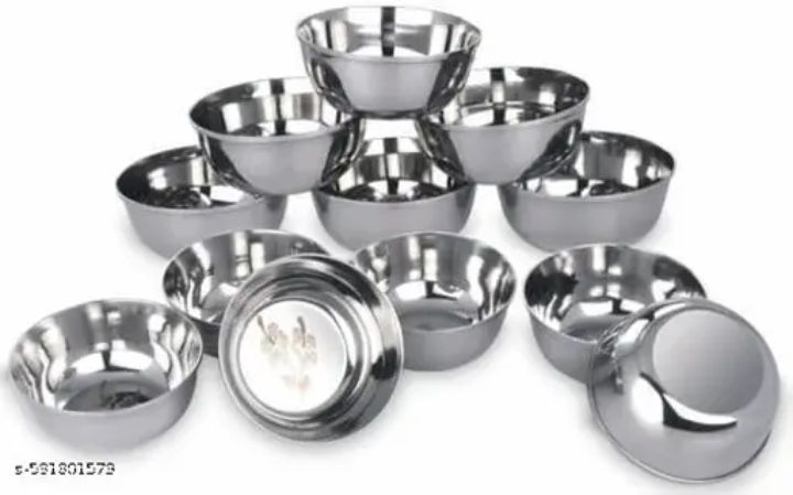 vsj enterprise Steel Vegetable Bowl Steel bowl12p-picture-25