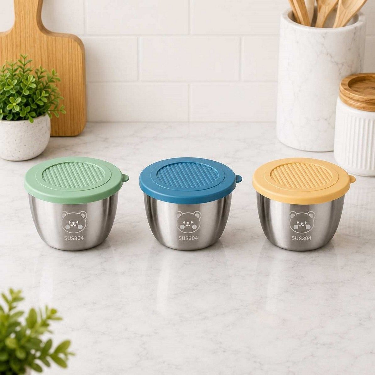 Spice Set Stainless Steel, Plastic, Silicone-image-28