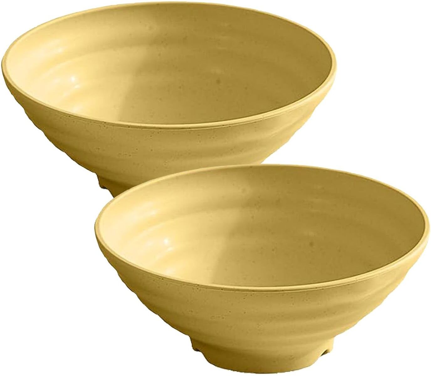 dormico Polypropylene Dessert Bowl 21cm (1200ml) Lightweight Wheat Straw Ramen Bowls Unbreakable-picture-7