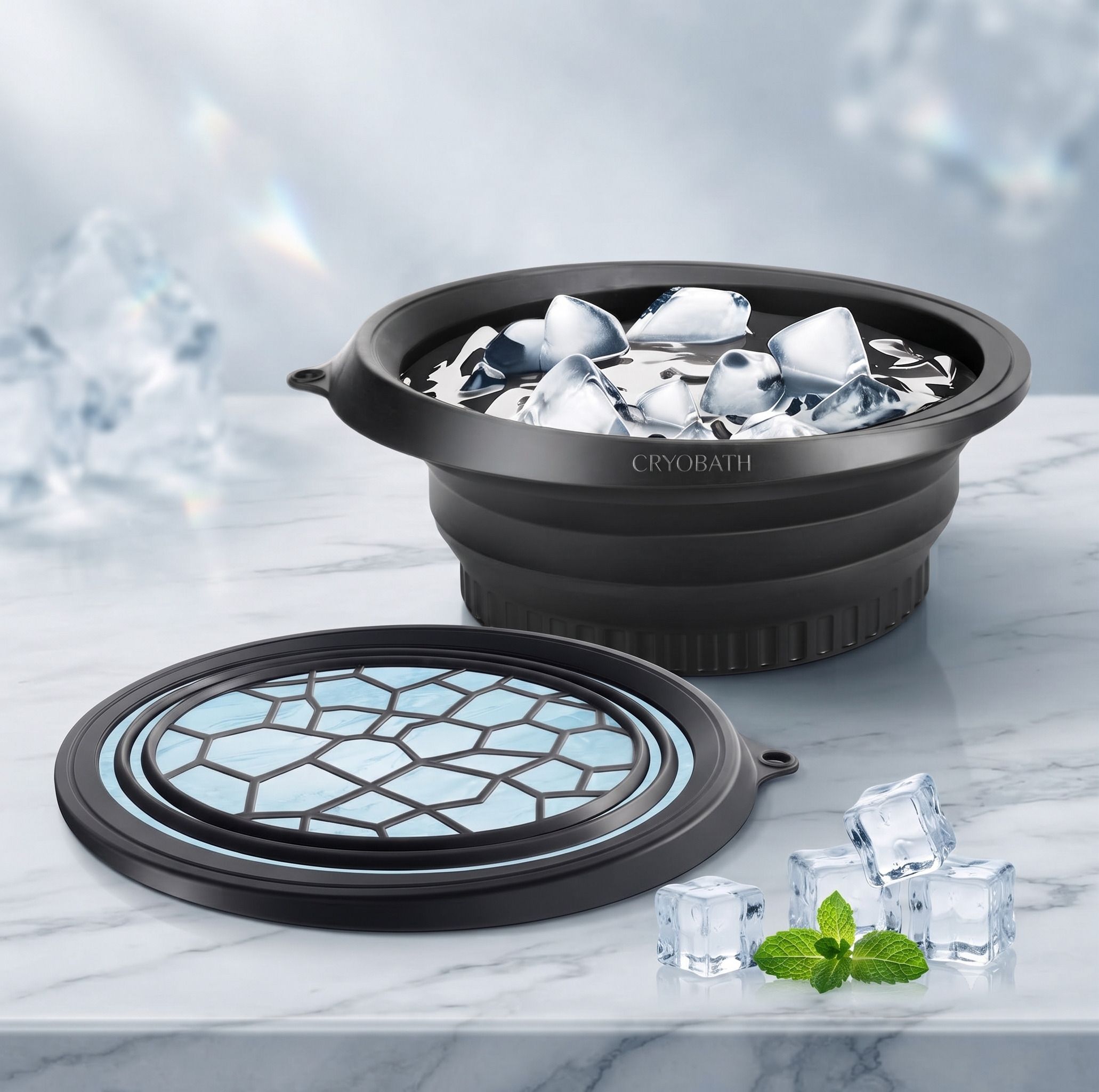 vsell Silicone Massage Bowl Silicone Massage Bowl Silicone Face ice bowl Collapsible for face Disposable A04-picture-34