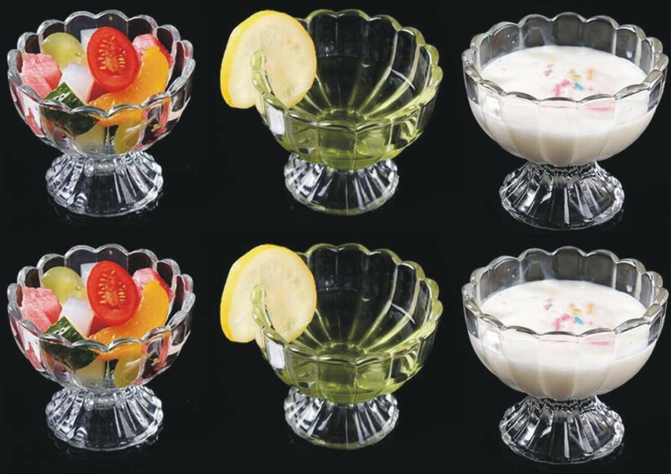 Glass Decorative Bowl Glassware IceCream Bowl,Salad Dessert Serving Bowls,Tableware Set,, SERVING BOWL-image-22