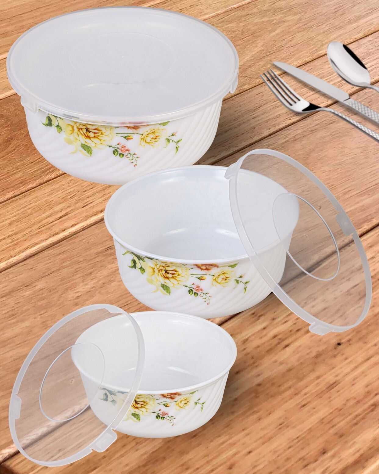 mdnsho Opalware Serving Bowl PACK OF 6 image 1