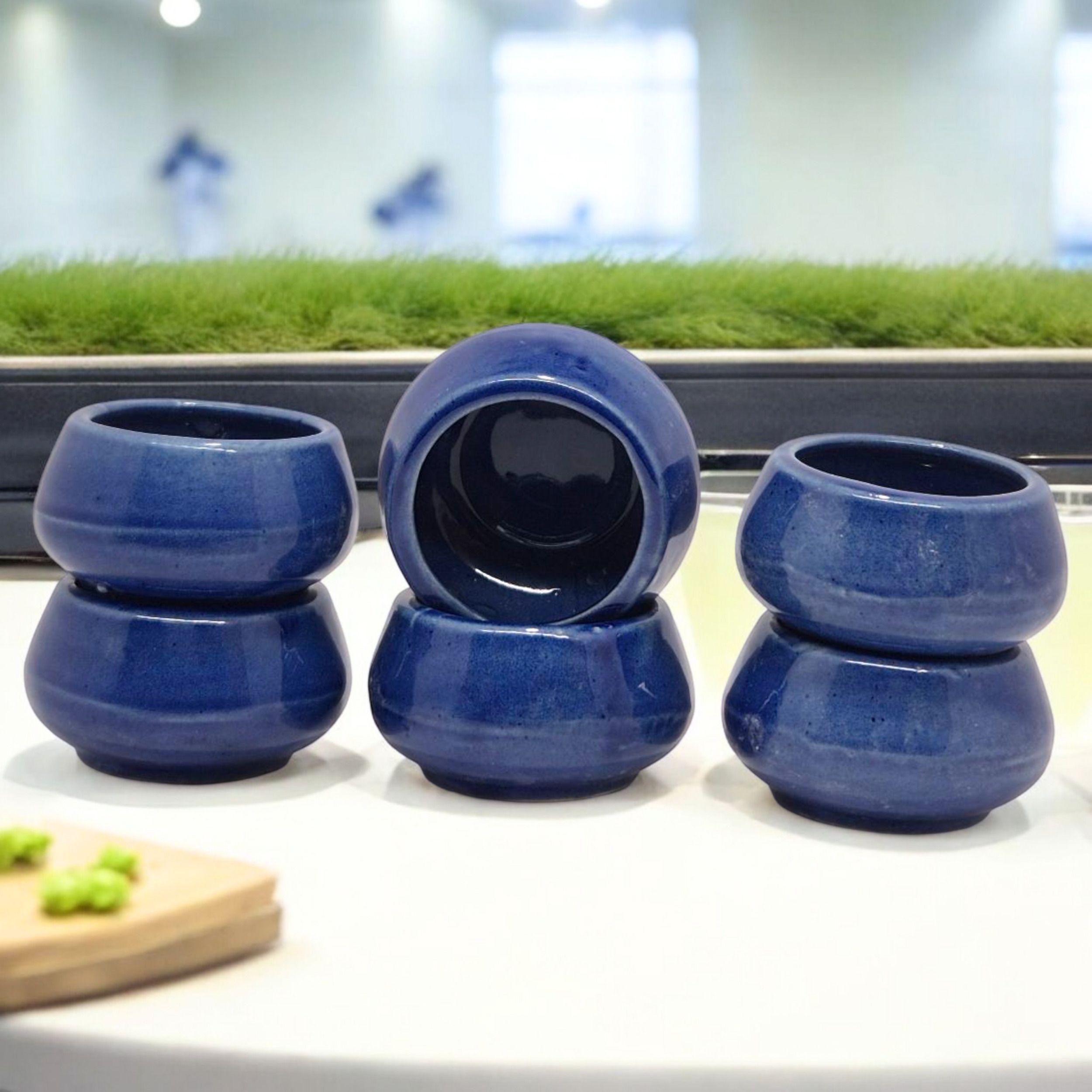 voidrop Ceramic Sauce Bowl and Mini Dip Bowl for Serving Chutney, Salsa, Pickle, Green Chilli Sauce-picture-13