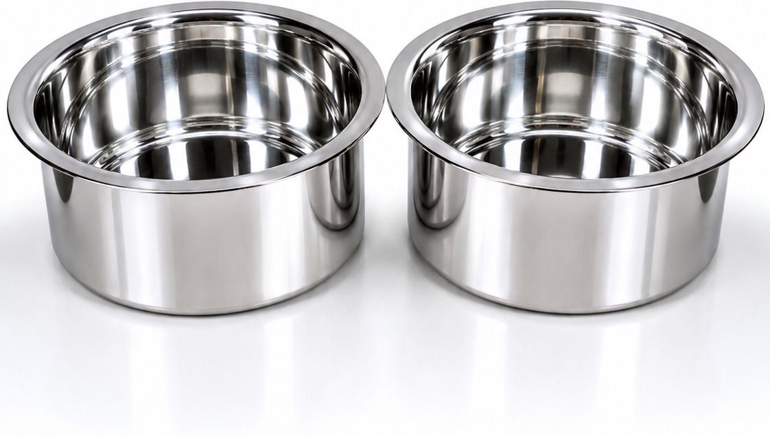 Stainless Steel Mixing Bowl Kailash Gold Multipurpose Utility Bowl Set-image-19