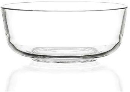 Glass Mixing Bowl Borosilicate Mixing/Serving Without Lid Round Glass Bowl for Kitchen 2300 ML Disposable-image-17