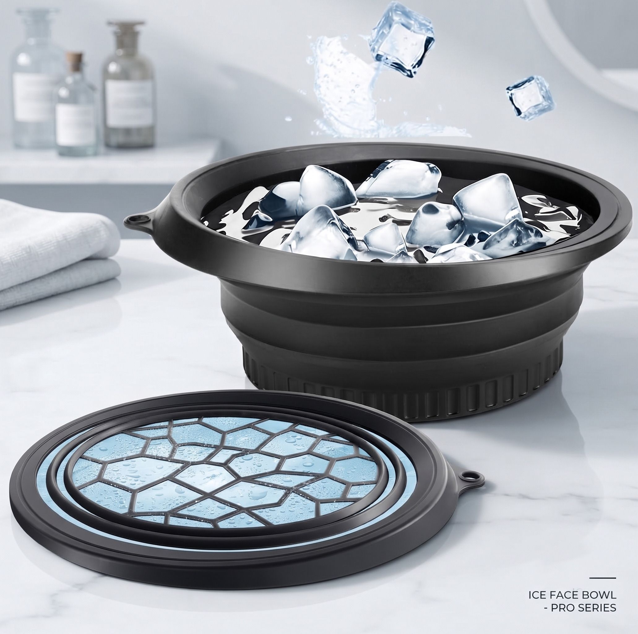 vsell Silicone Massage Bowl Silicone Massage Bowl Silicone Face ice bowl Collapsible for face Disposable A43-picture-27
