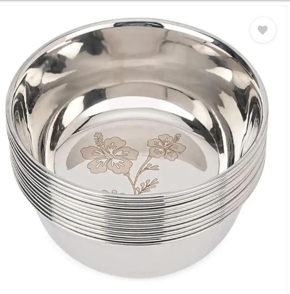 Stainless Steel Serving Bowl Versova bowl set-image-33
