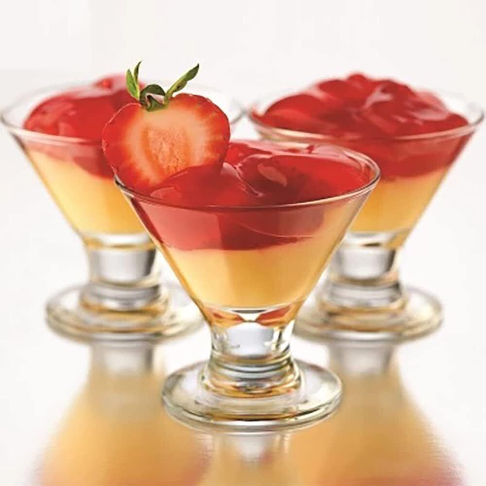 afast Glass Candy Bowl Beautiful Clear Glass Bowl for Serving Vegetables, Snacks, Soups, Pack of 6-picture-46