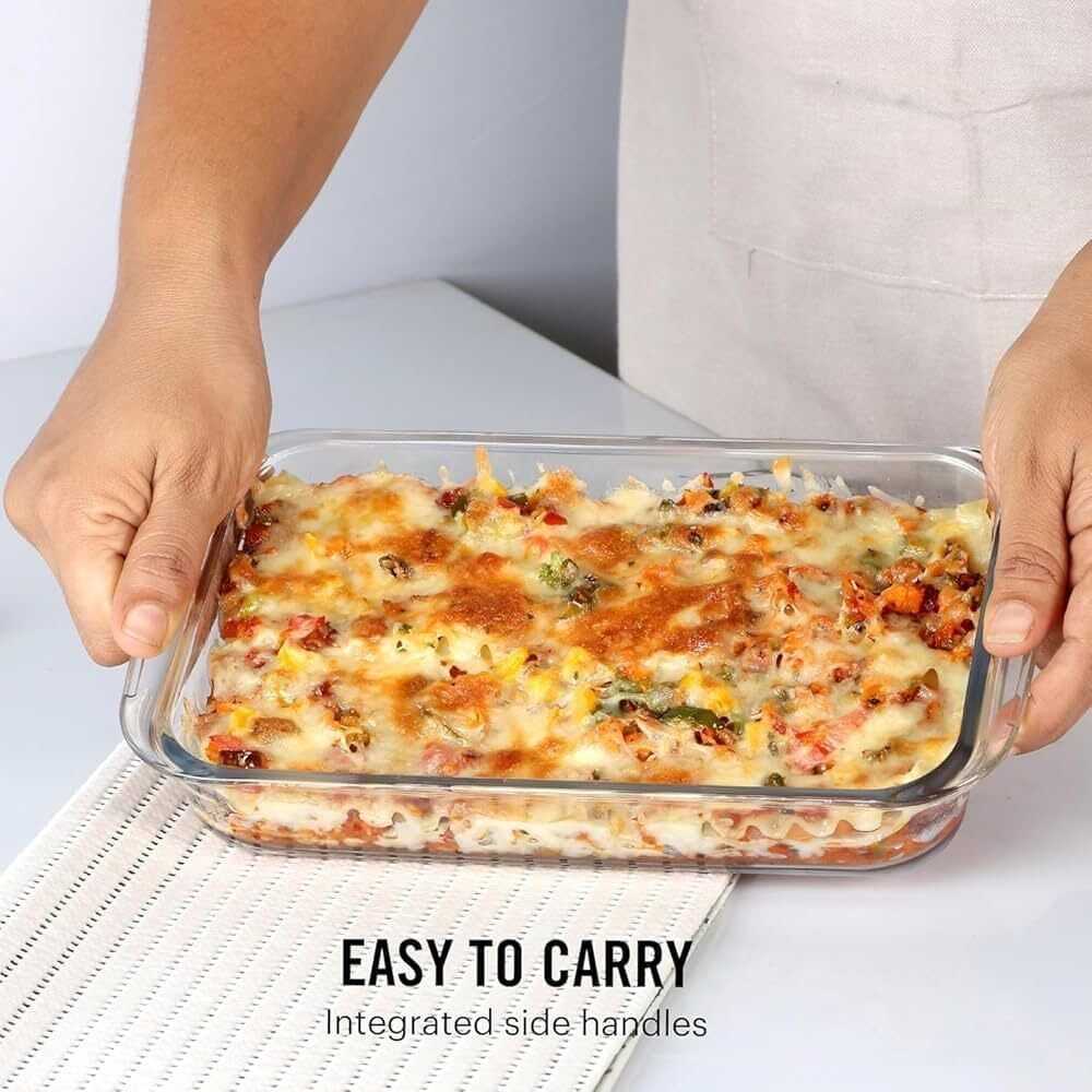 tinsuhg Borosilicate Glass Baking Tray for Kitchen Paraat-picture-10