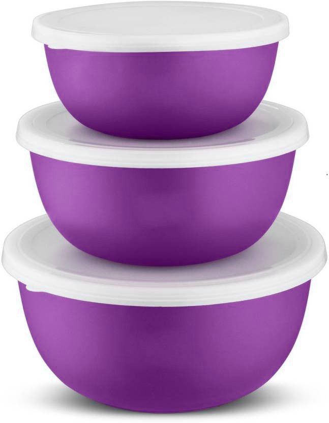 Stainless Steel, Plastic Vegetable Bowl Microwave Safe, Containers, Tiffin, Lunch Box, Serve, Mixing Disposable-image-25