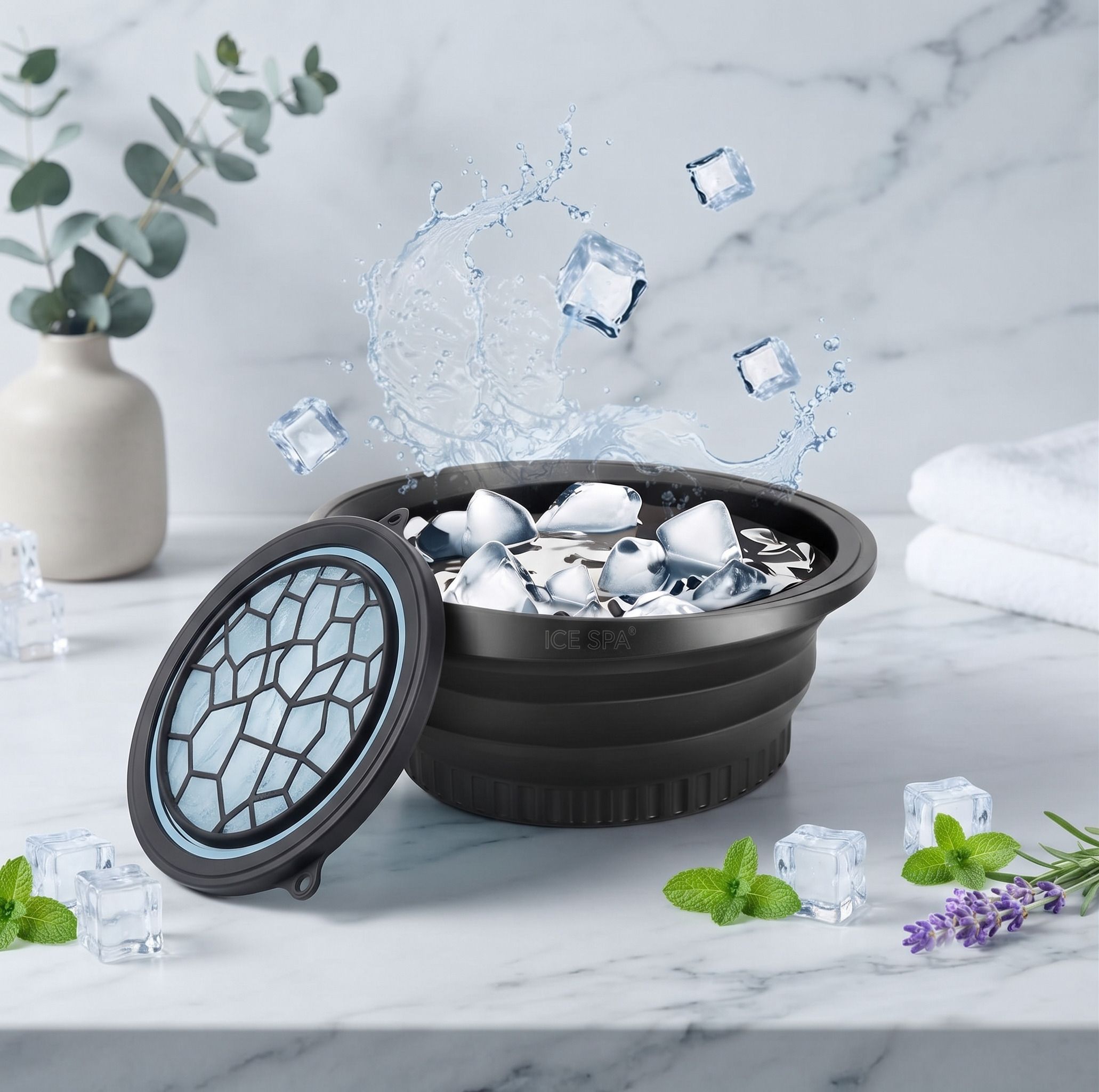 vsell Silicone Massage Bowl Silicone Massage Bowl Silicone Face ice bowl Collapsible for face Disposable A60-picture-41