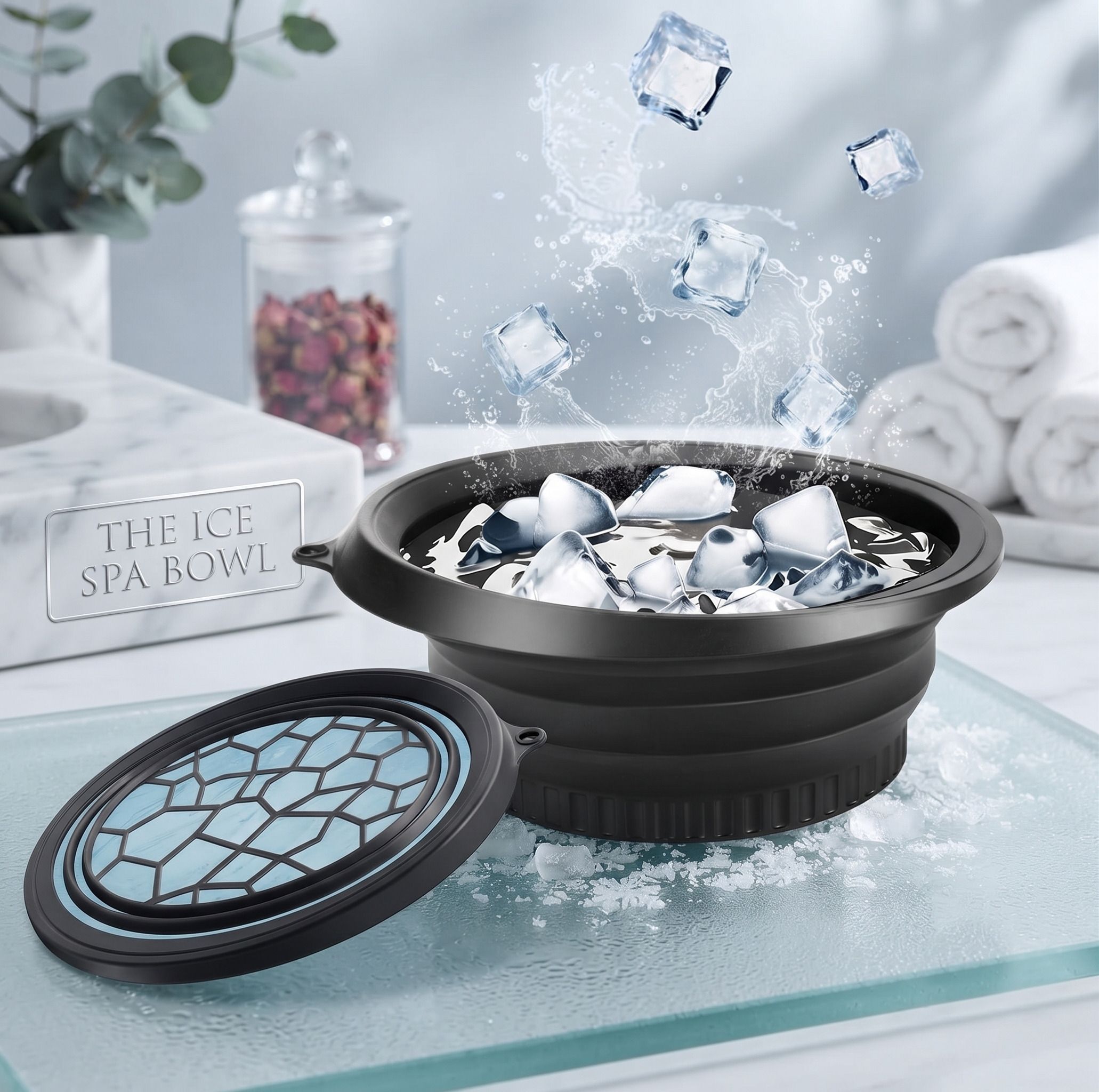 vsell Silicone Massage Bowl Silicone Massage Bowl Silicone Face ice bowl Collapsible for face Disposable A28-picture-20