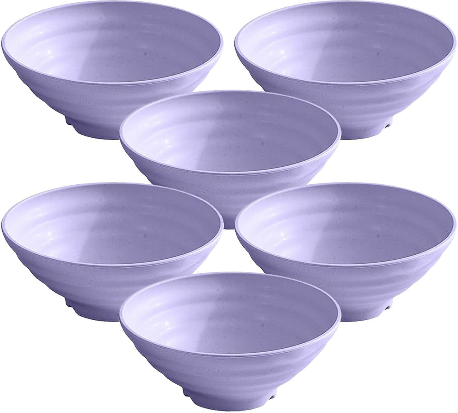 dormico Polypropylene Dessert Bowl 21cm (1200ml) Lightweight Wheat Straw Ramen Bowls Unbreakable-picture-6