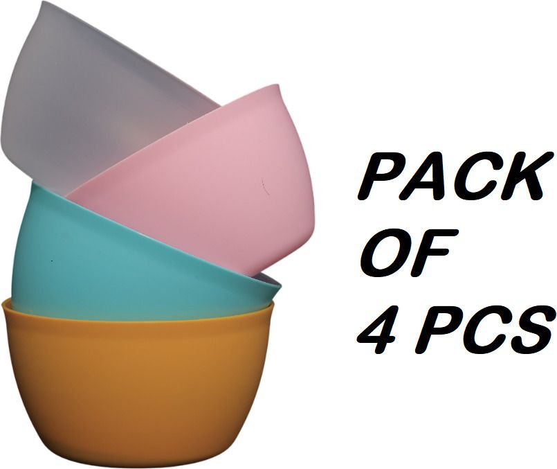 Plastic Serving Bowl Multicolor Microwave safe Bowls