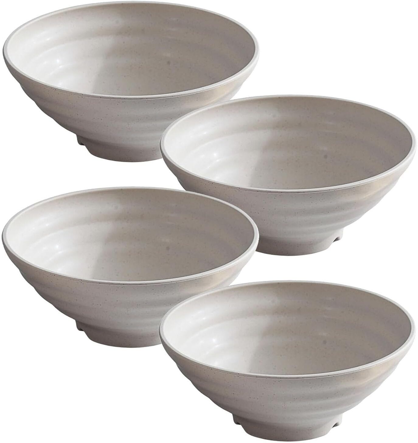 dormico Polypropylene Dessert Bowl 21cm (1200ml) Lightweight Wheat Straw Ramen Bowls Unbreakable-picture-9