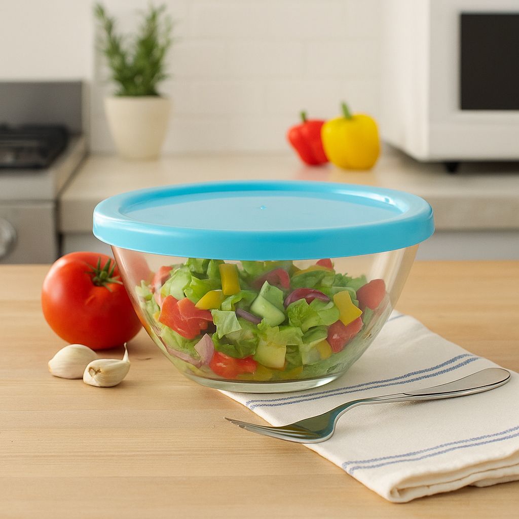 Glass Storage Bowl MULTI UTILITY Bowl with Lid