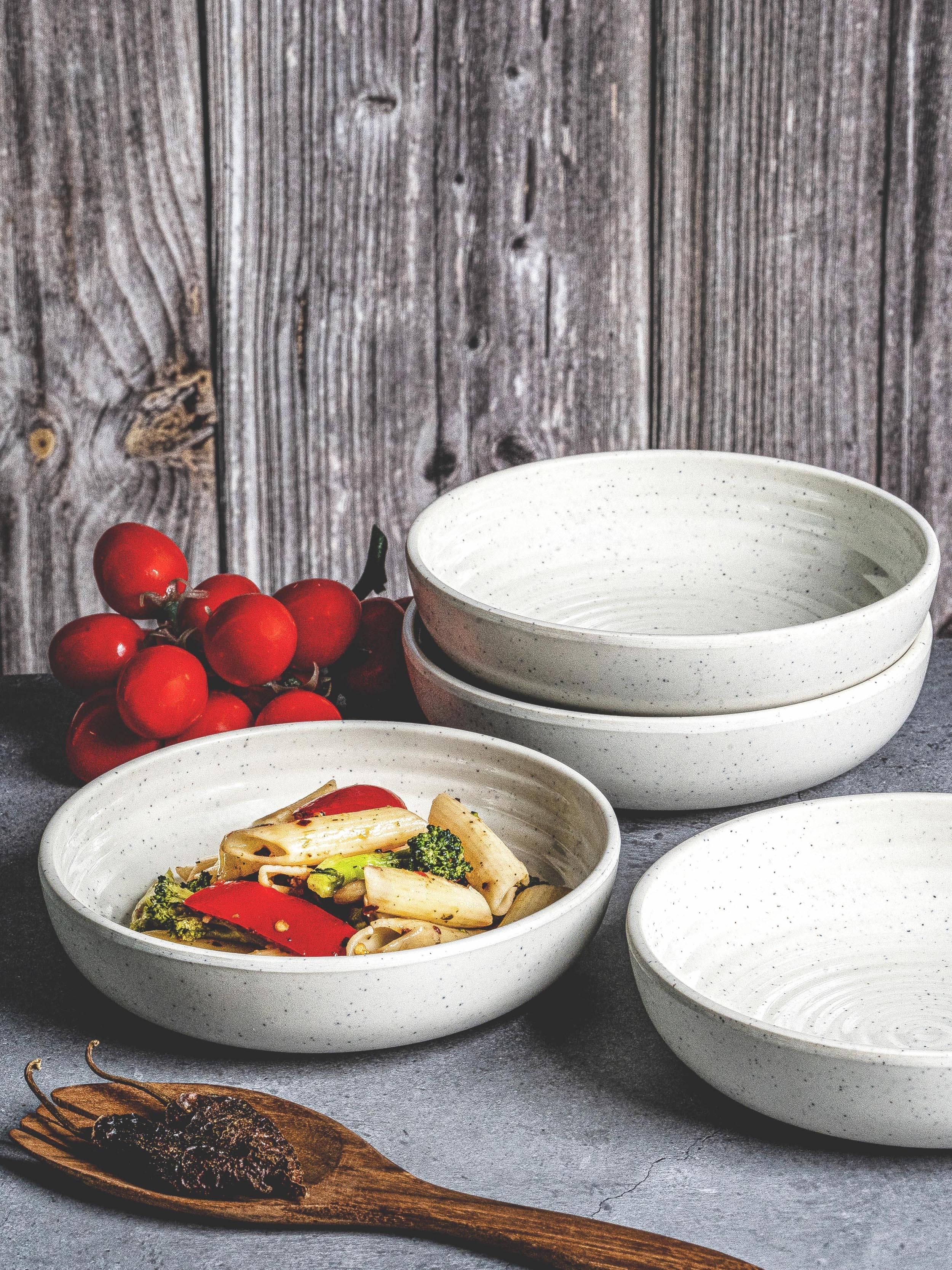 Melamine Pasta Bowl Food Safe Melamine Pasta Bowl 4pcs set-image-22