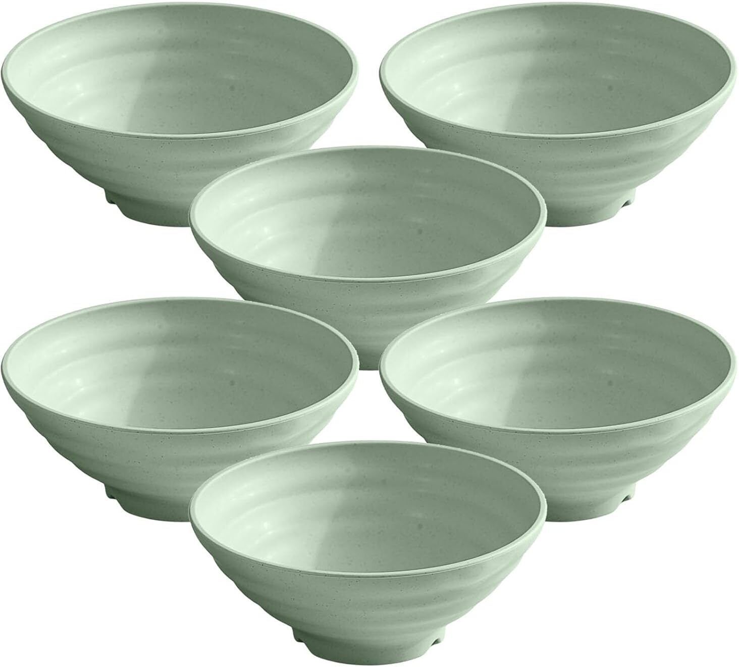 dormico Polypropylene Dessert Bowl 21cm (1200ml) Lightweight Wheat Straw Ramen Bowls Unbreakable-picture-3