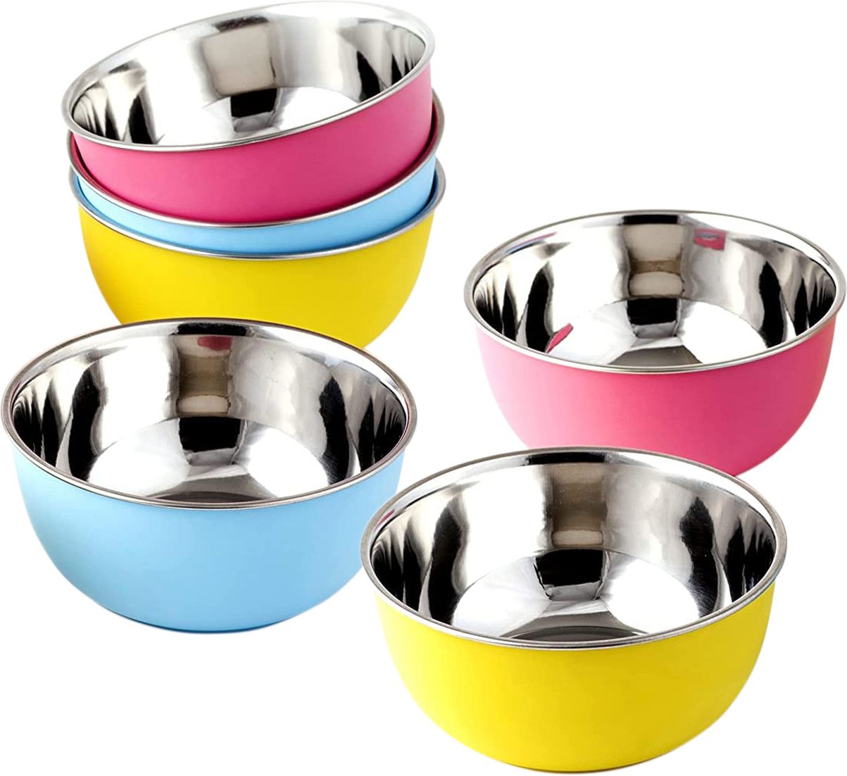 Stainless Steel Serving Bowl Microwave Safe Steel Bowls-image-15