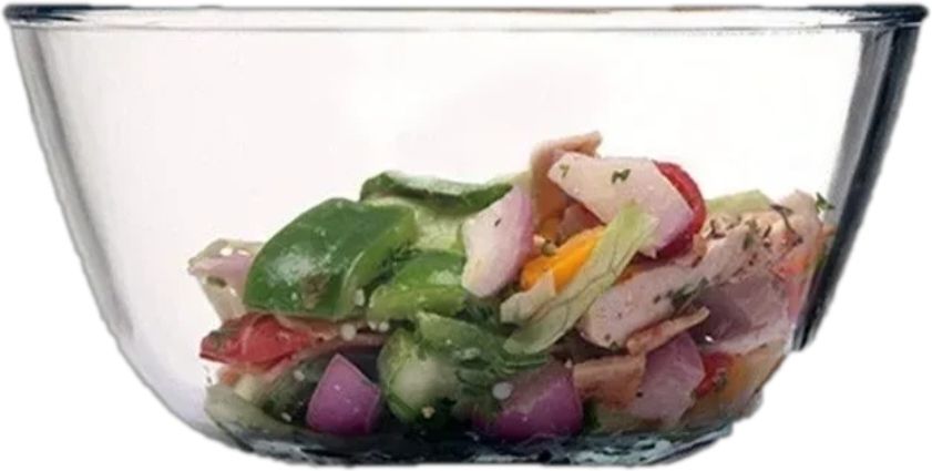 dsrpc Glass Mixing Bowl MIXING BOWL | MICROWAVE SAFE BOWL | 1000 ML Disposable-picture-16