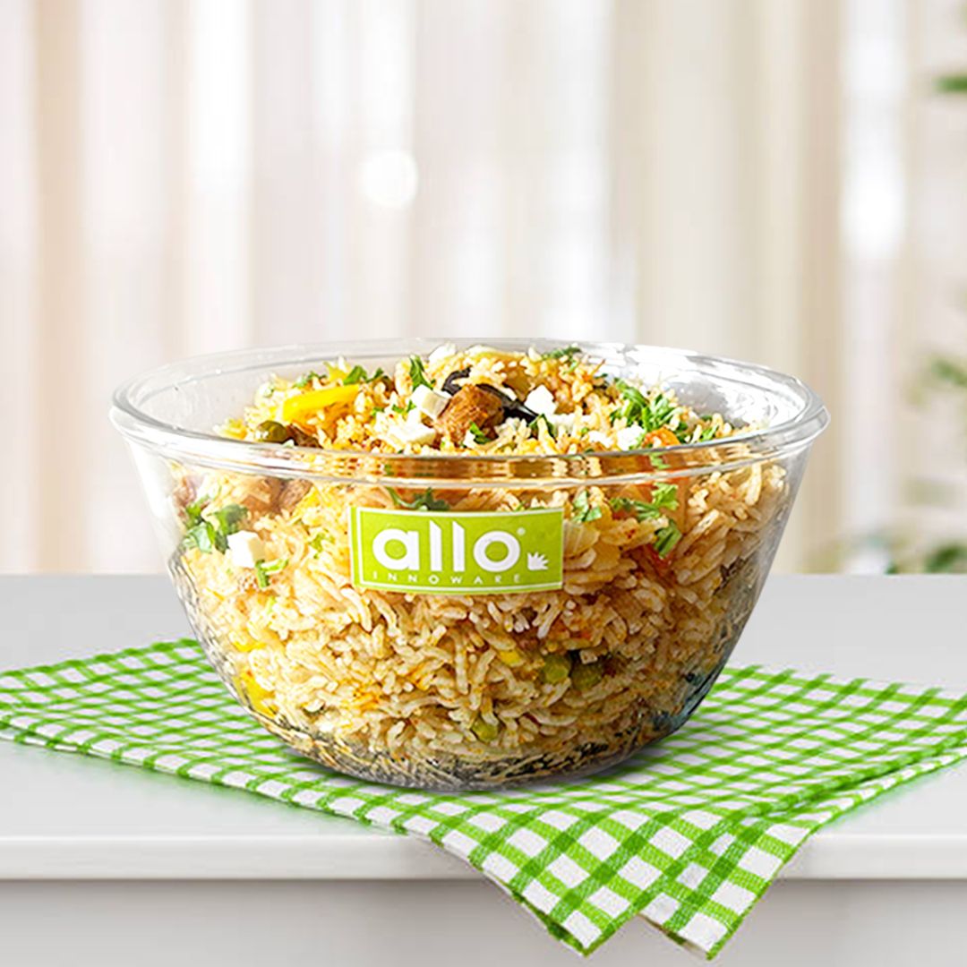 Glass Mixing Bowl Oven & Microwave Safe Bowls, Dishwasher & Freezer Safe, 2100ml-image-49