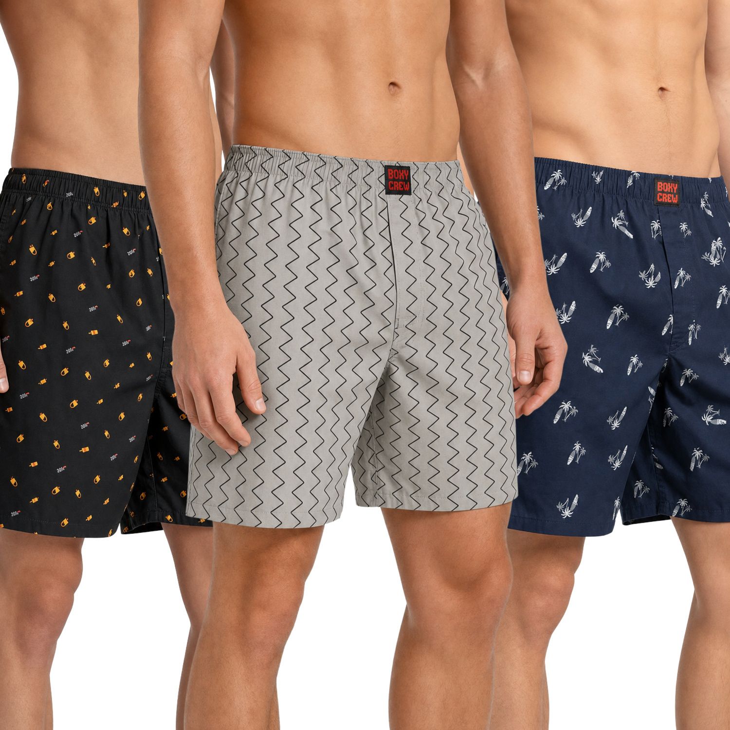 boxy crew Pack of 3 Printed Men Boxer-picture-46
