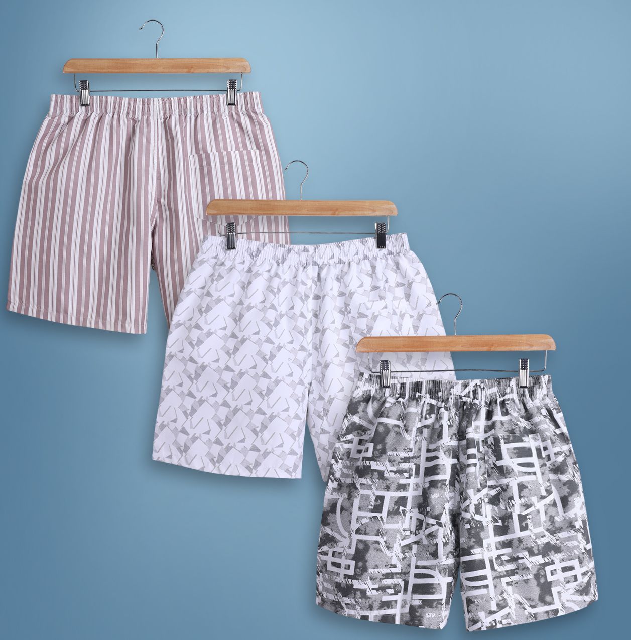 supersquad Pack of 3 Striped, Printed Men Boxer-picture-26