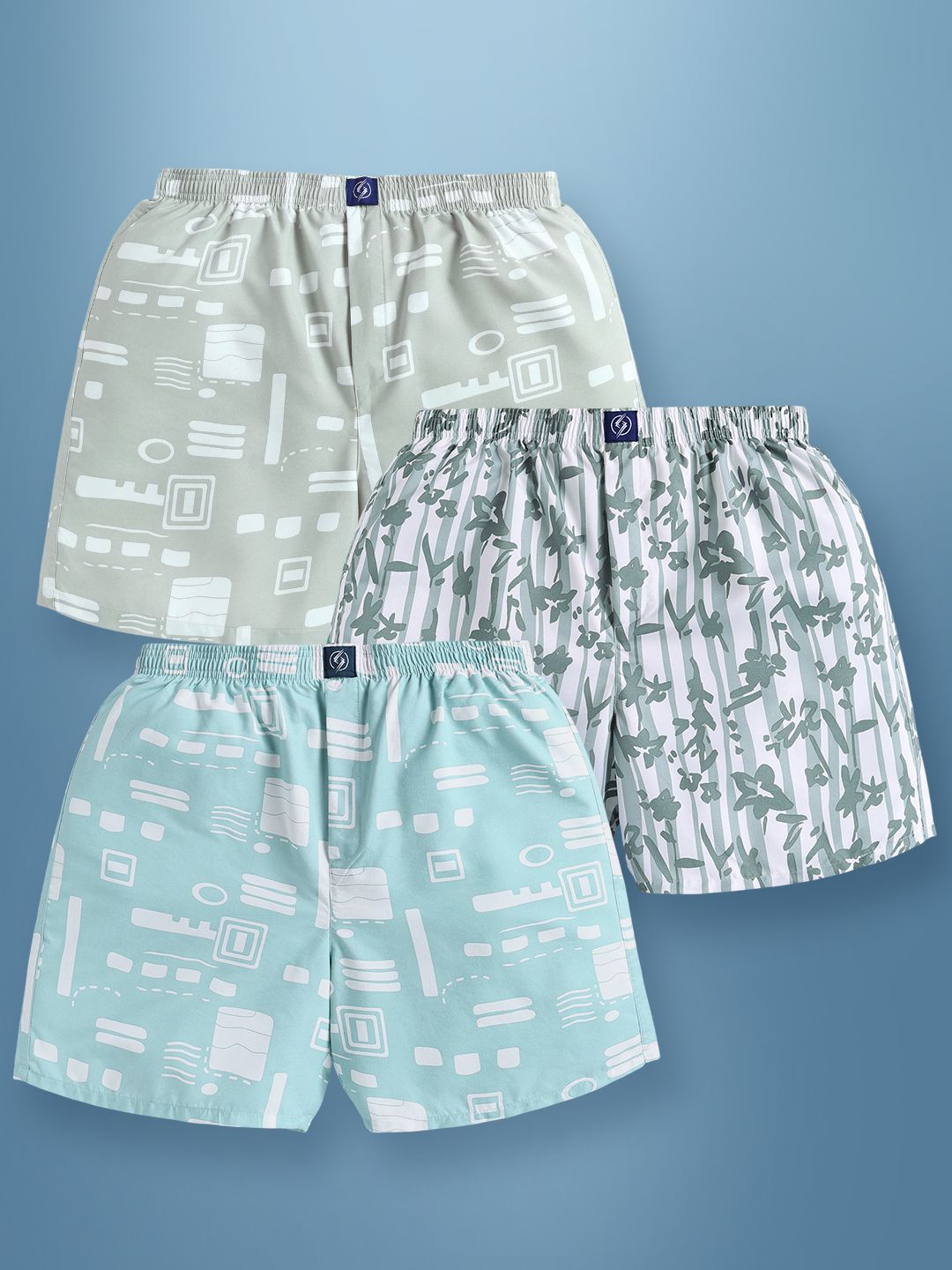 supersquad Pack of 3 Graphic Print Men Boxer-picture-14