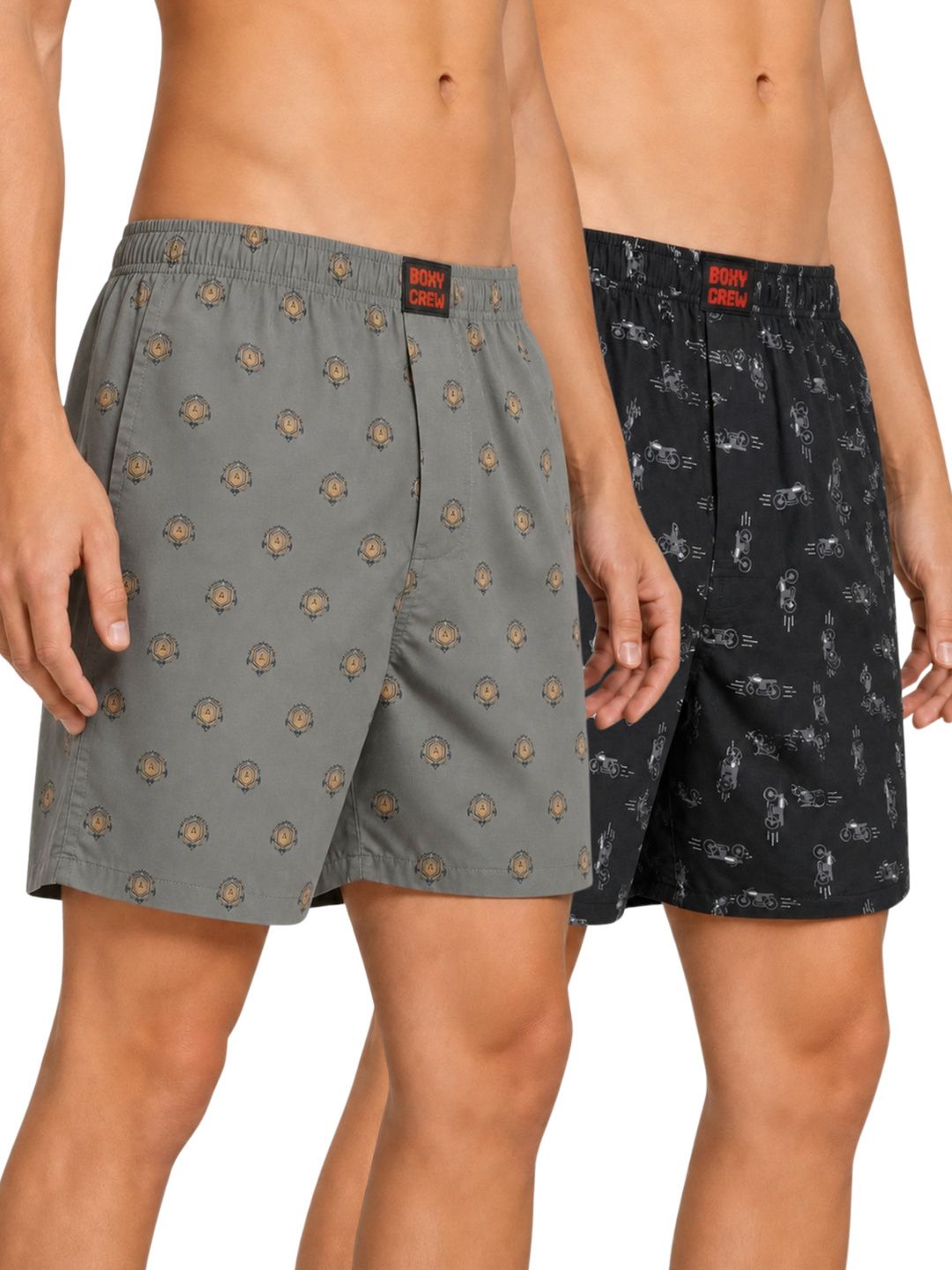 boxy crew Pack of 2 Printed Men Boxer-picture-37