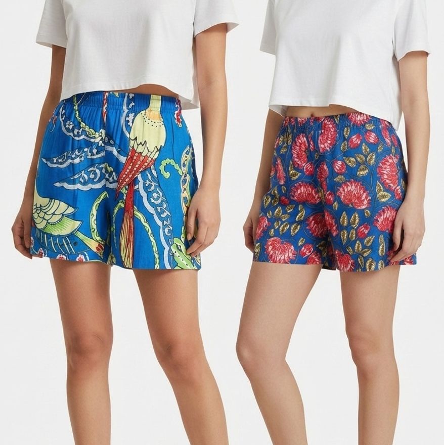 Pack of 2 Animal Print Women Boxer