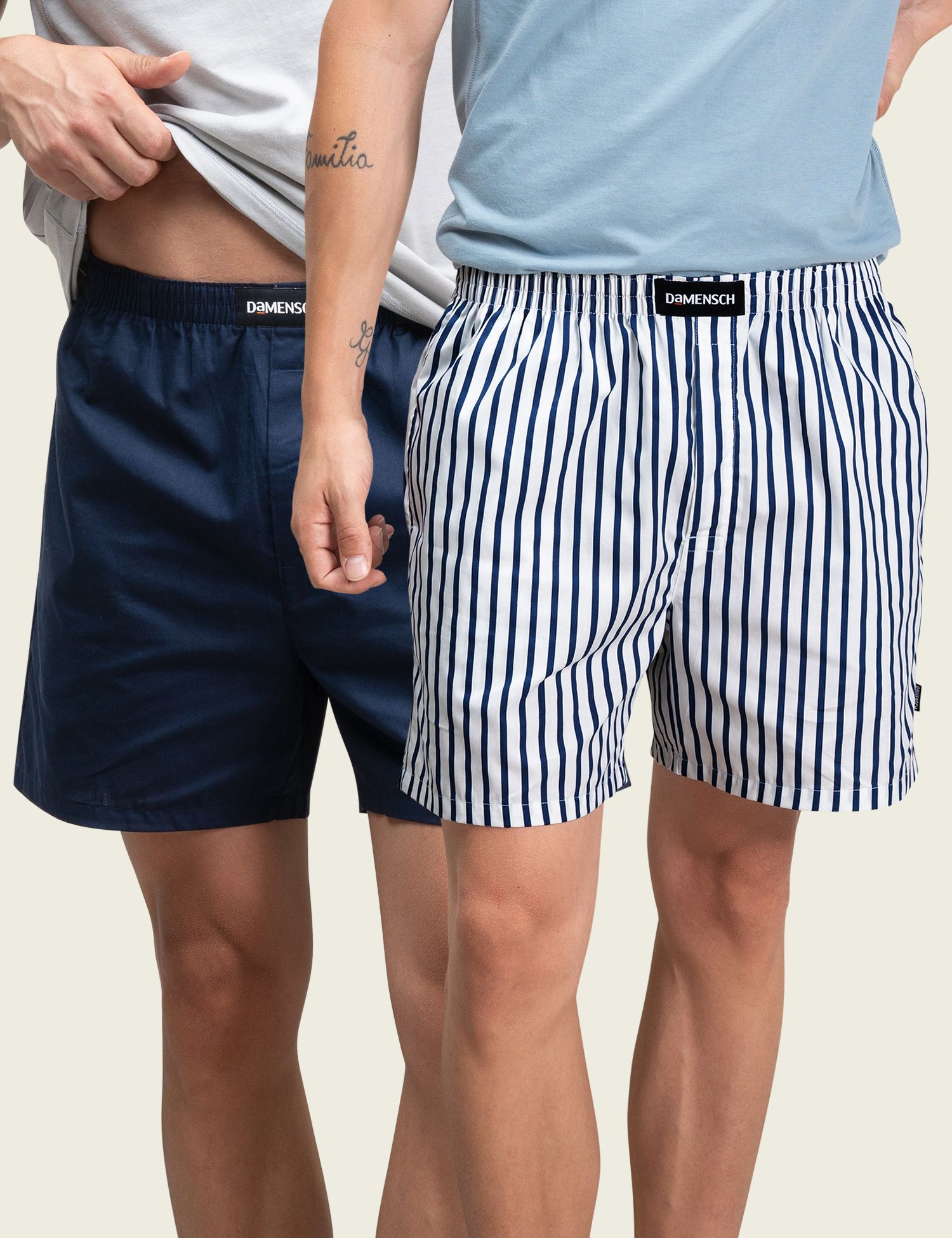 damensch Pack of 2 Cotton Side Pocket Printed Men Boxer-picture-26