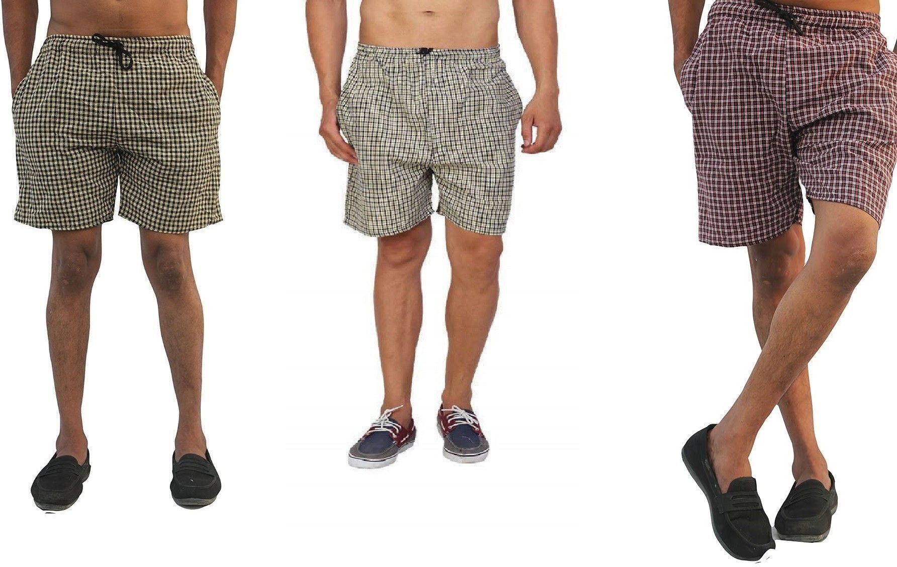 divasha ent trend Pack of 2 Checkered Men Boxer-picture-23