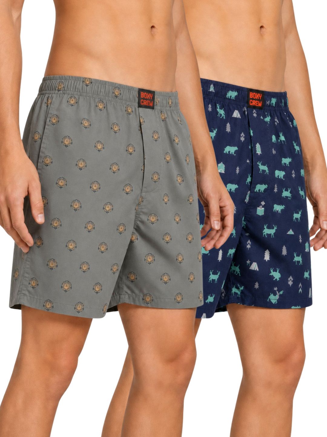 boxy crew Pack of 2 Printed Men Boxer-picture-39