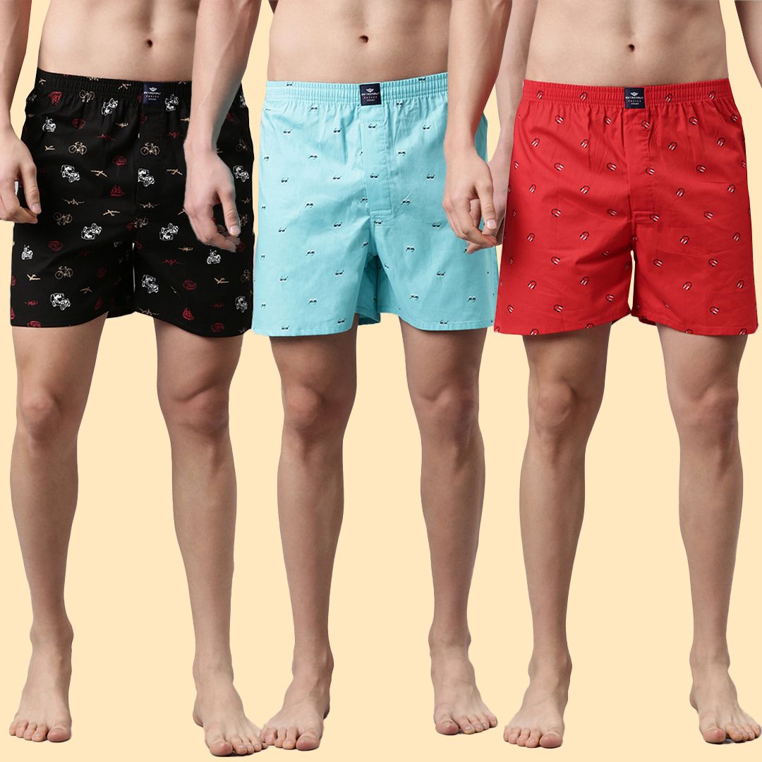 metronaut Pack of 3 Printed Men Boxer-picture-12