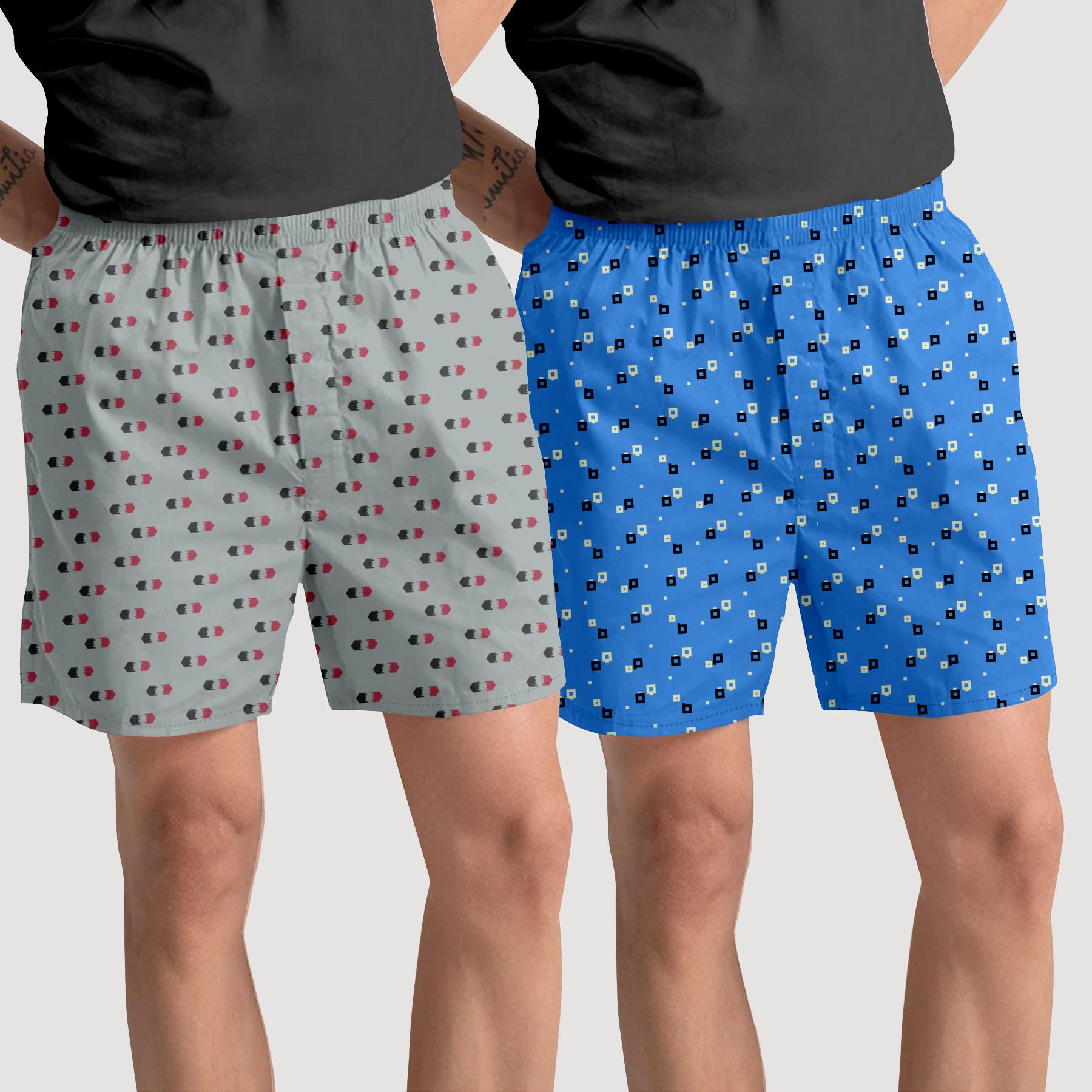 Pack of 2 Printed Women Boxer