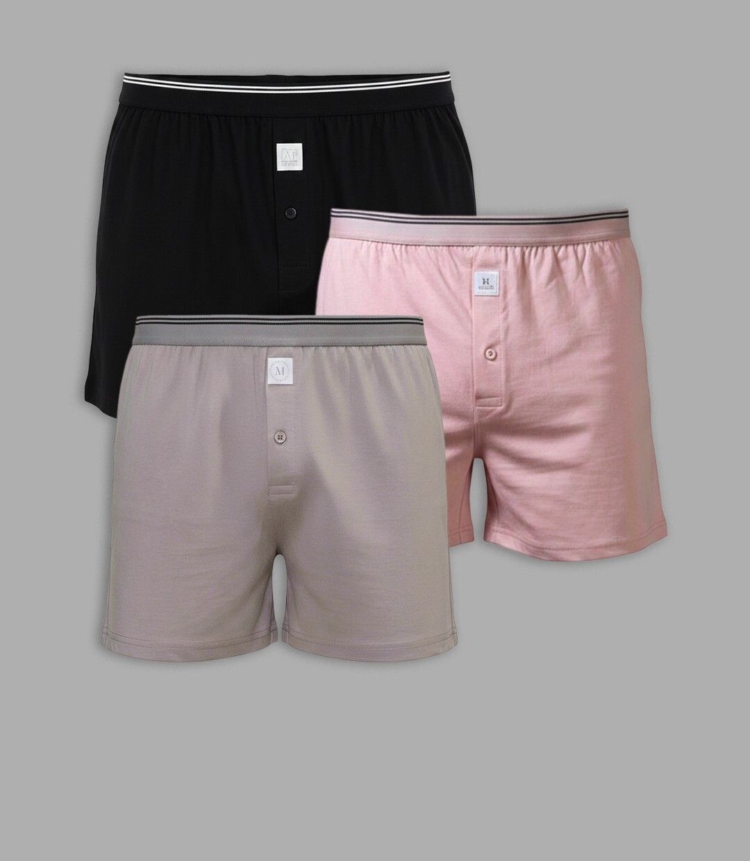 Pack of 3 Solid Men Boxer-image-5