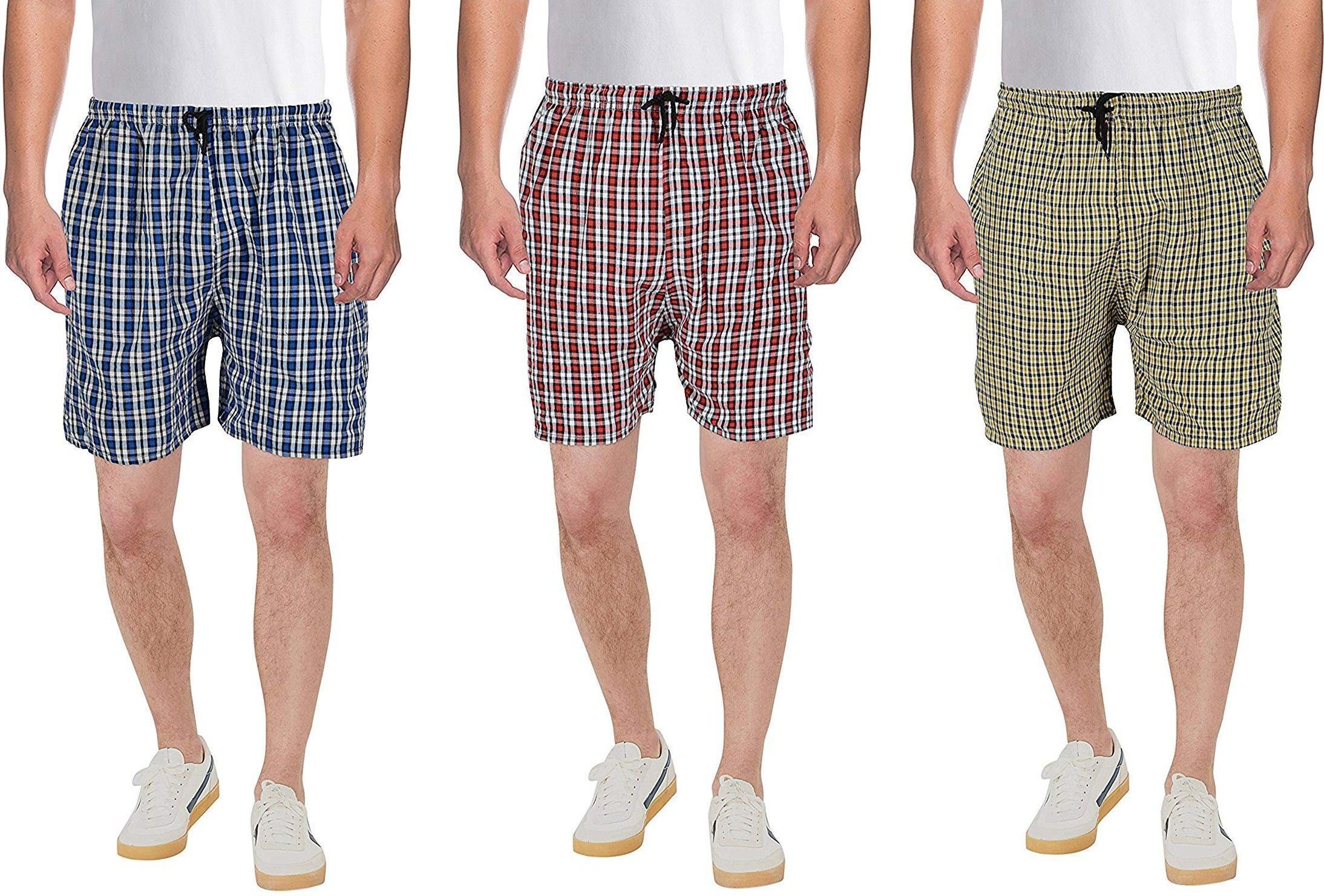 divasha ent trend Pack of 2 Checkered Men Boxer-picture-26