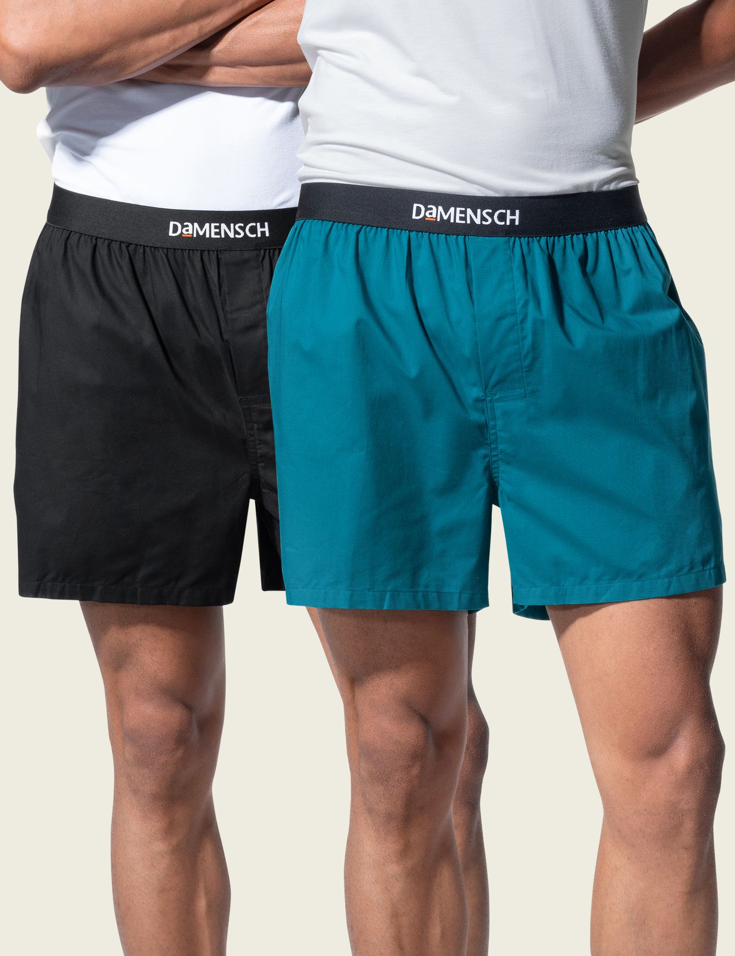 Pack of 2 Breeze Solid Solid Men Boxer-image-4