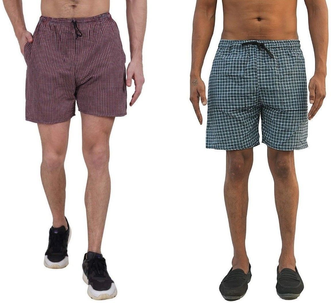 divasha ent trend Pack of 2 Checkered Men Boxer-picture-27