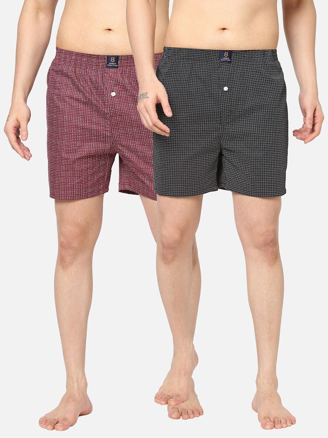 urban scottish Pack of 2 Printed Men Boxer-picture-19