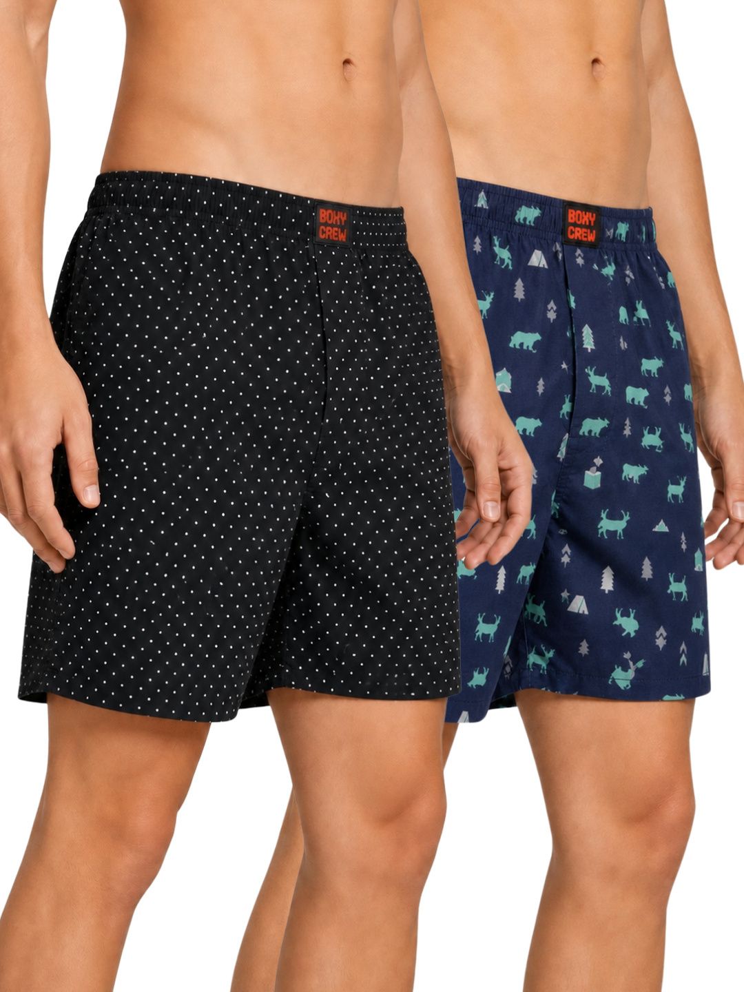 boxy crew Pack of 2 Printed Men Boxer-picture-44
