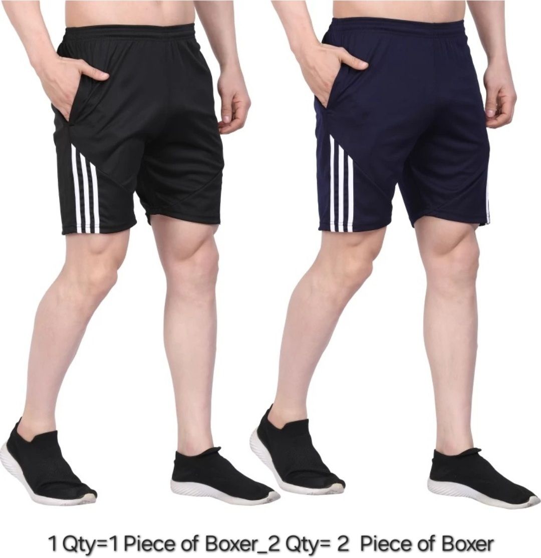 Pack of 2 Solid Men Boxer