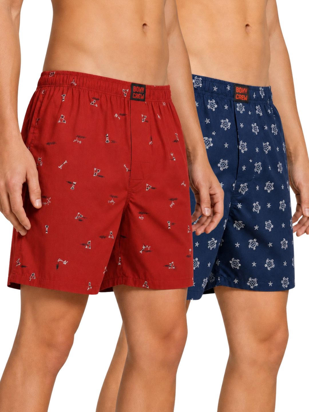 boxy crew Pack of 2 Printed Men Boxer-picture-31